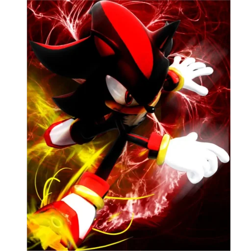😇 Стикер «Shadow Hedgehog» для Telegram