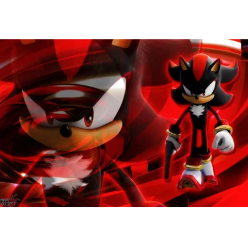 😇 Стикер «Shadow Hedgehog» для Telegram
