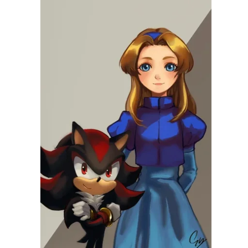😀 Стикер «Shadow and Maria» для Telegram