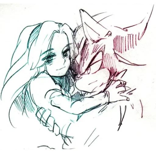 😁 Стикер «Shadow and Maria» для Telegram