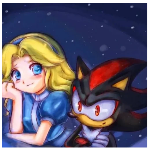 😁 Стикер «Shadow and Maria» для Telegram