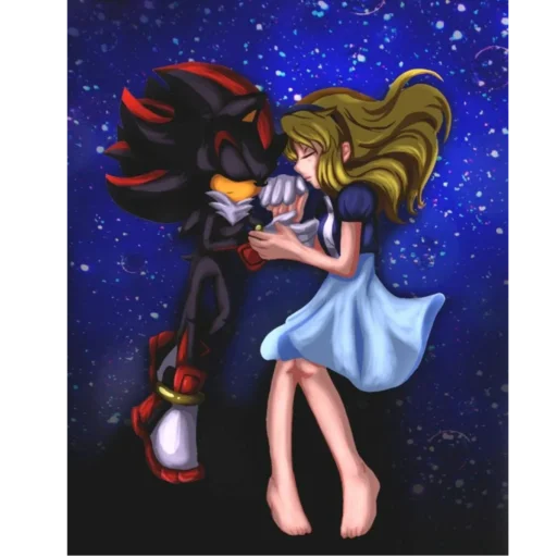 🌌 Стикер «Shadow and Maria» для Telegram