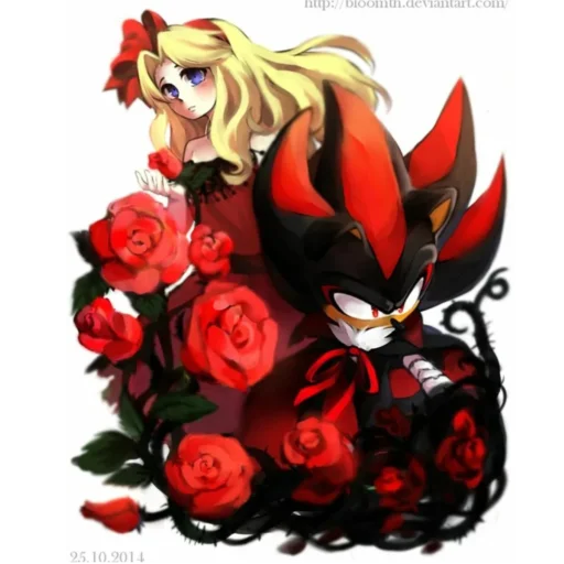 🌹 Стикер «Shadow and Maria» для Telegram