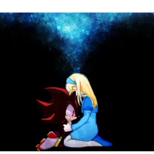 😇 Стикер «Shadow and Maria» для Telegram