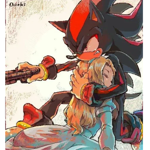 😠 Стикер «Shadow and Maria» для Telegram