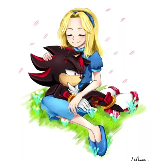 🌿 Стикер «Shadow and Maria» для Telegram