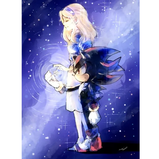 😇 Стикер «Shadow and Maria» для Telegram