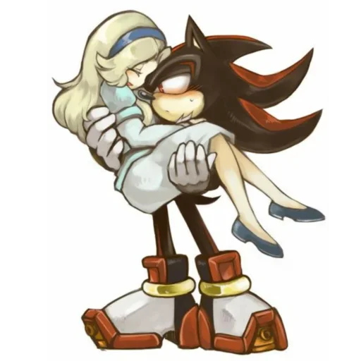 😇 Стикер «Shadow and Maria» для Telegram