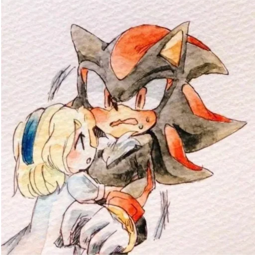 😍 Стикер «Shadow and Maria» для Telegram