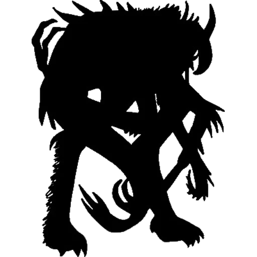 👹 Стикер «Shadow Monsters» для Telegram