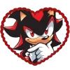 Стикер 47 Shadow The Hedgehog