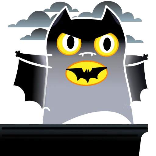 🦸 Стикер «Shadow Kitty» для Telegram