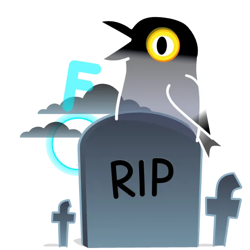 😵 Стикер «Shadow Kitty» для Telegram