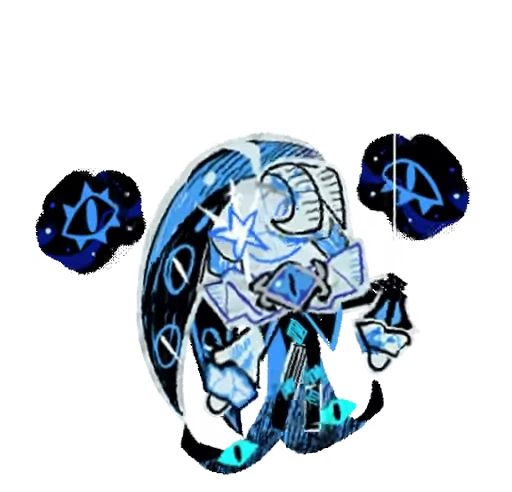 👁️‍🗨️ Стикер «Shadow Milk Cookie» для Telegram