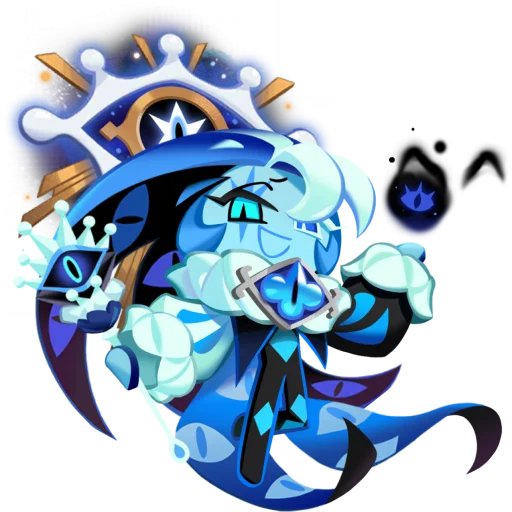 👁️‍🗨️ Стикер «Shadow Milk Cookie» для Telegram