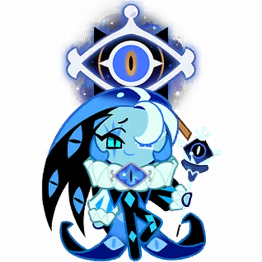 👁️‍🗨️ Стикер «Shadow Milk Cookie» для Telegram