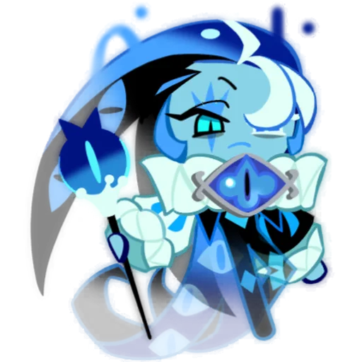 👁️‍🗨️ Стикер «Shadow Milk Cookie» для Telegram
