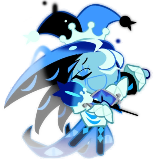 👁️‍🗨️ Стикер «Shadow Milk Cookie» для Telegram