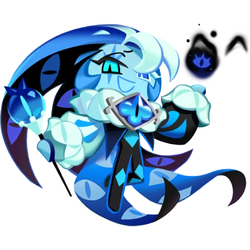 👁️‍🗨️ Стикер «Shadow Milk Cookie» для Telegram