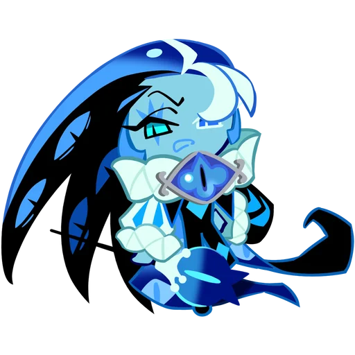 👁️‍🗨️ Стикер «Shadow Milk Cookie» для Telegram