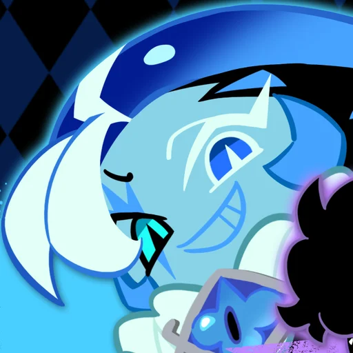 👁️‍🗨️ Стикер «Shadow Milk Cookie» для Telegram