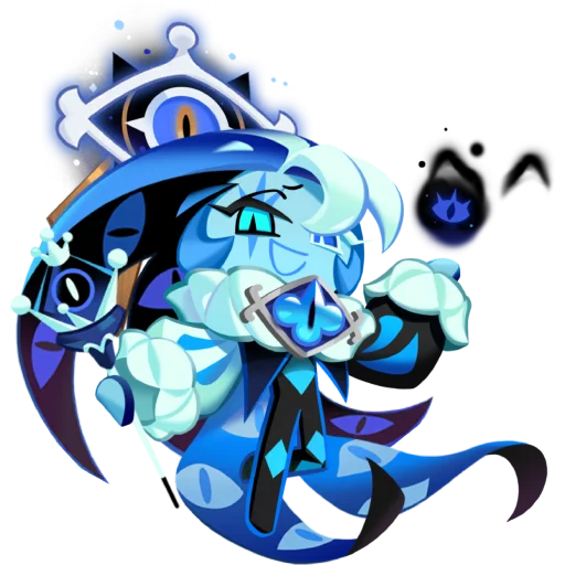 👁️‍🗨️ Стикер «Shadow Milk Cookie» для Telegram