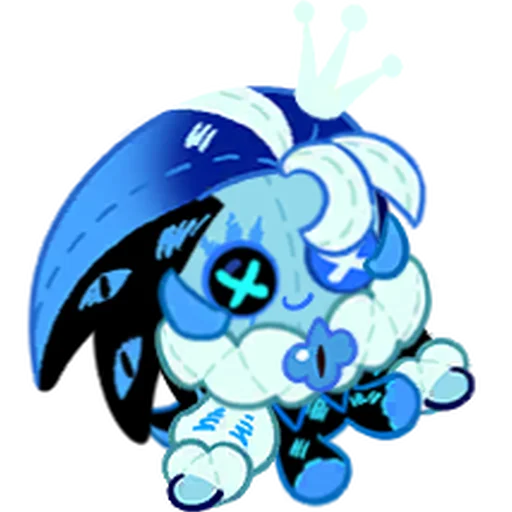 👁️‍🗨️ Стикер «Shadow Milk Cookie» для Telegram