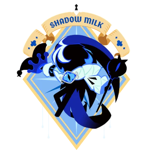 Стикерпак Shadow Milk Cookie для Telegram — скачать