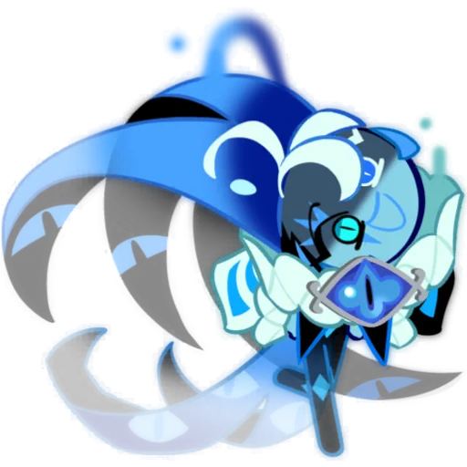 👁️‍🗨️ Стикер «Shadow Milk Cookie» для Telegram