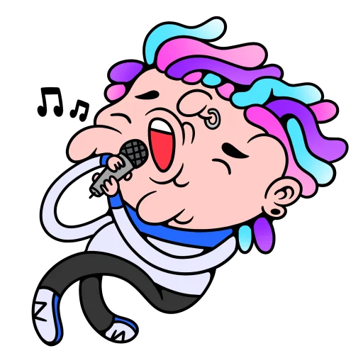 🎤 Стикер «ShadowPriestok - Евгений Чернявский» для Telegram