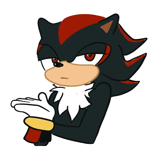 🤔 Стикер «Shadow the Hedgehog» для Telegram