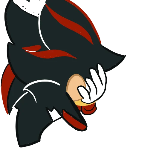 😧 Стикер «Shadow the Hedgehog» для Telegram