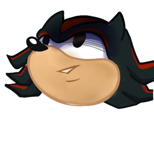 😶 Стикер «Shadow the Hedgehog» для Telegram