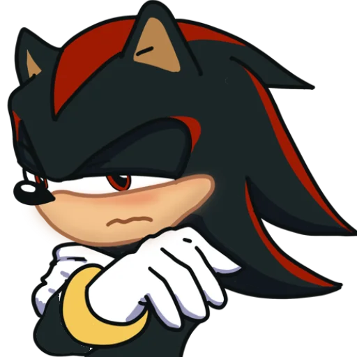 😳 Стикер «Shadow the Hedgehog» для Telegram