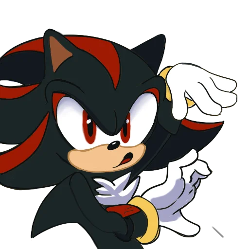 😬 Стикер «Shadow the Hedgehog» для Telegram