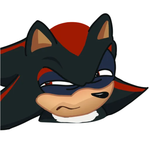 🧐 Стикер «Shadow the Hedgehog» для Telegram