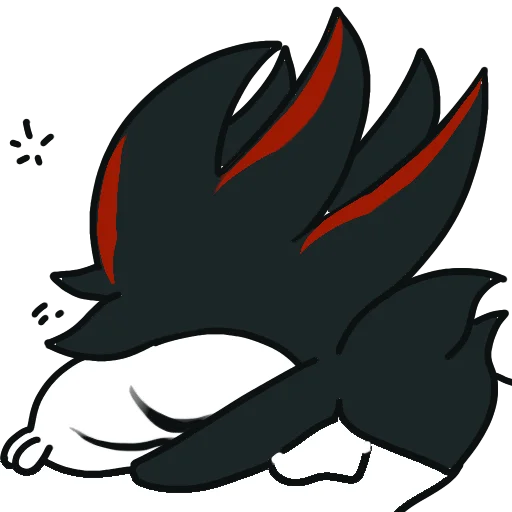 💤 Стикер «Shadow the Hedgehog» для Telegram