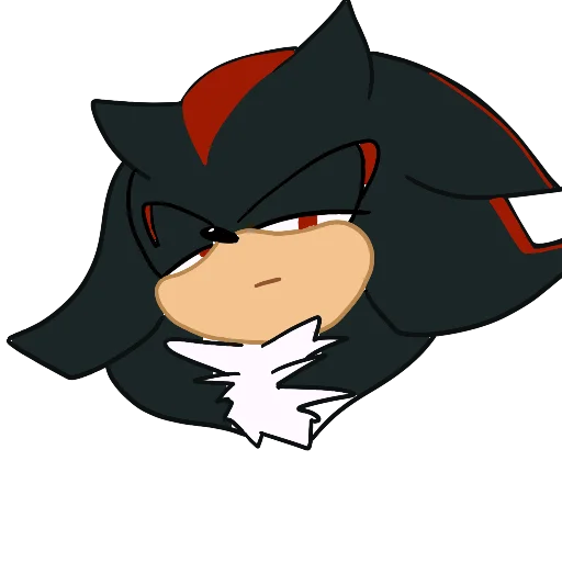 😒 Стикер «Shadow the Hedgehog» для Telegram