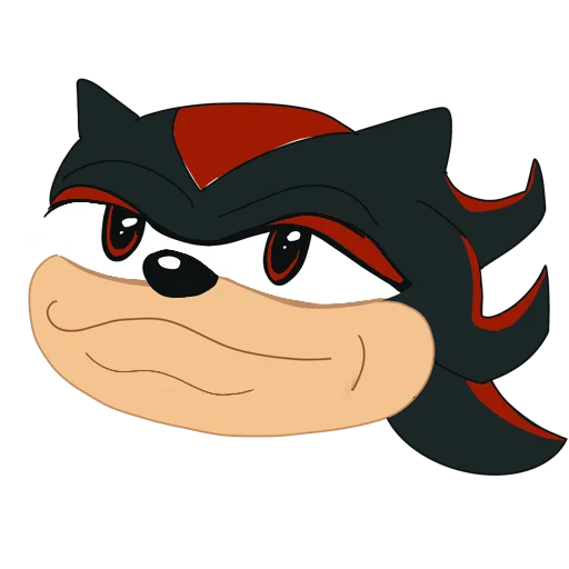 🙂 Стикер «Shadow the Hedgehog» для Telegram