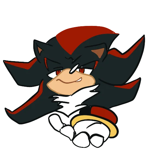 😏 Стикер «Shadow the Hedgehog» для Telegram