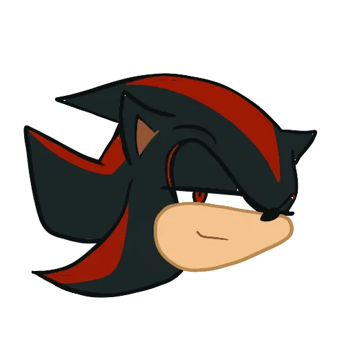 😉 Стикер «Shadow the Hedgehog» для Telegram
