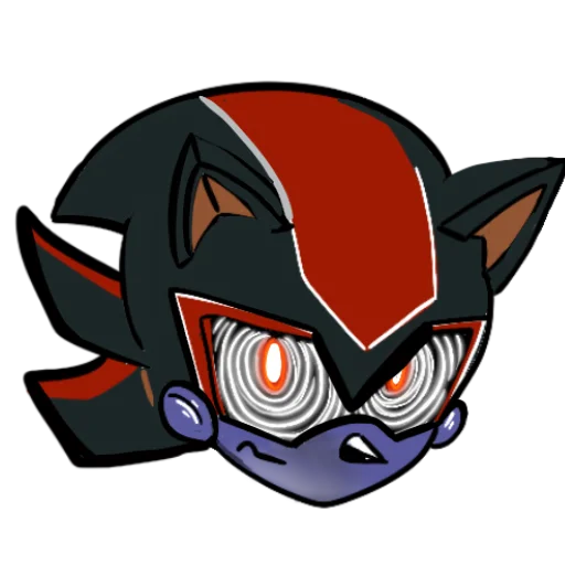 🤖 Стикер «Shadow the Hedgehog» для Telegram