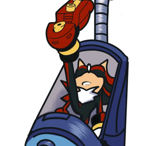 😴 Стикер «Shadow the Hedgehog» для Telegram