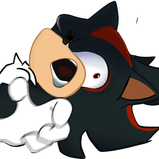 🤬 Стикер «Shadow the Hedgehog» для Telegram
