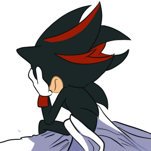 😑 Стикер «Shadow the Hedgehog» для Telegram