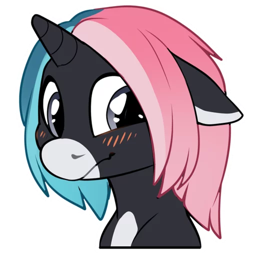 ☺️ Стикер «Shaggy Pink» для Telegram