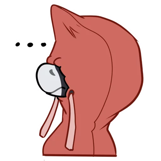 😶 Стикер «Shaggy Pink» для Telegram