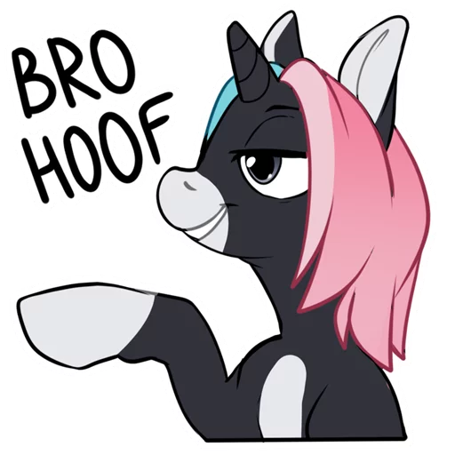 🖐 Стикер «Shaggy Pink» для Telegram
