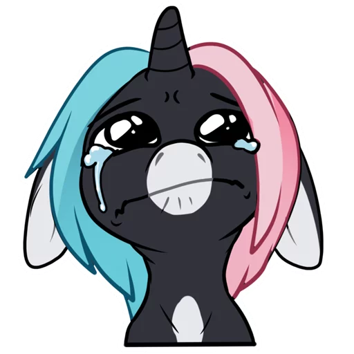 😭 Стикер «Shaggy Pink» для Telegram