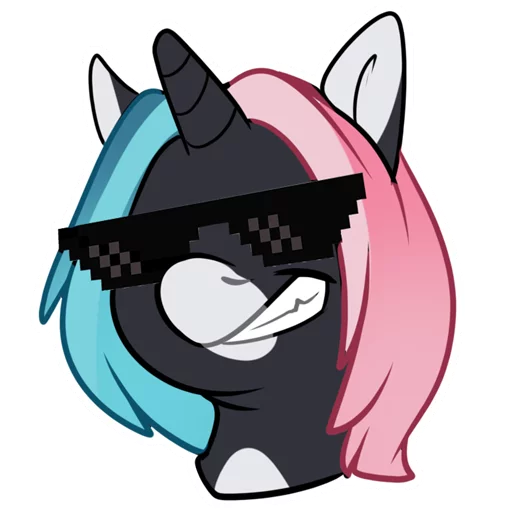 😎 Стикер «Shaggy Pink» для Telegram